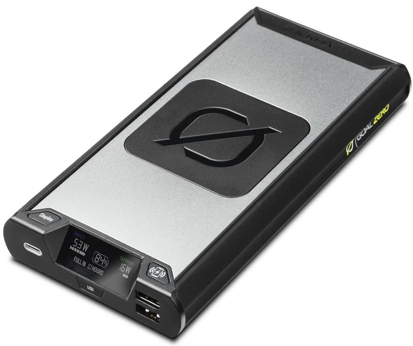 Goal Zero Sherpa 100PD Gen4 25600, 94.7mAh Grå, Svart