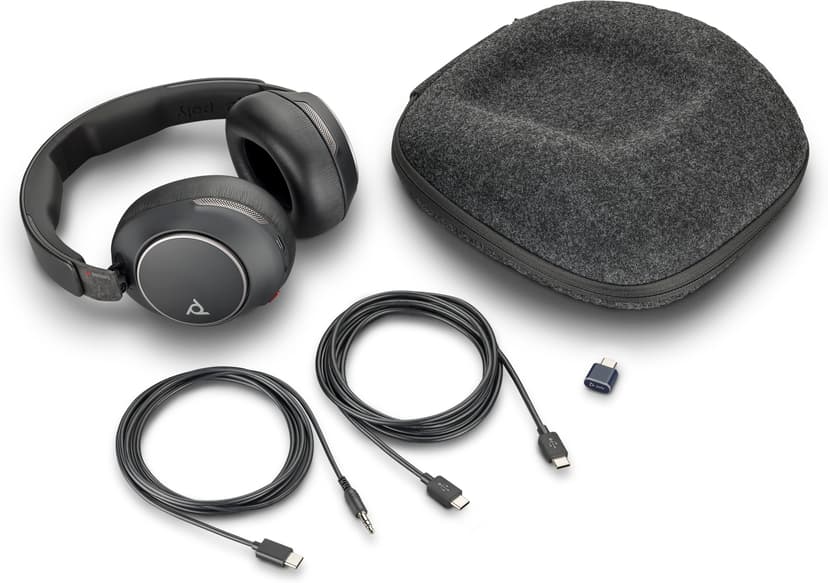 HP Poly Voyager Surround 80 USB Type-C Svart UC