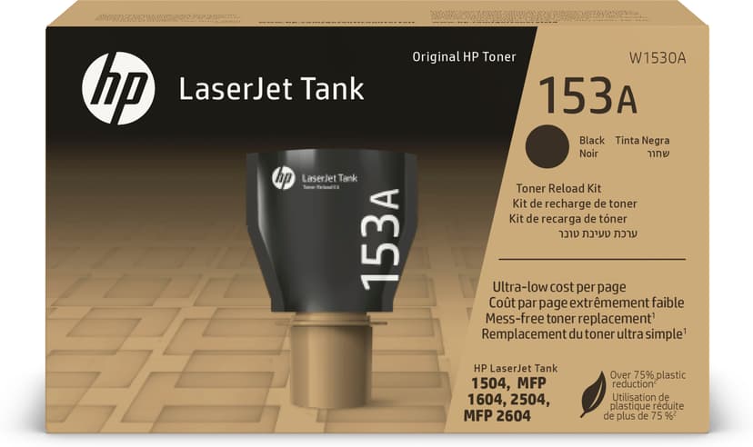 HP Toner Black W1530A 3K - LaserJet Tank 2504/MFP 1602/2604
