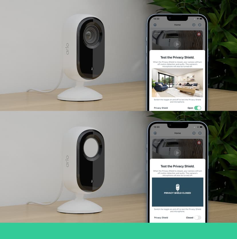 Arlo Essential 2 2K Indoor Camera 2-pack