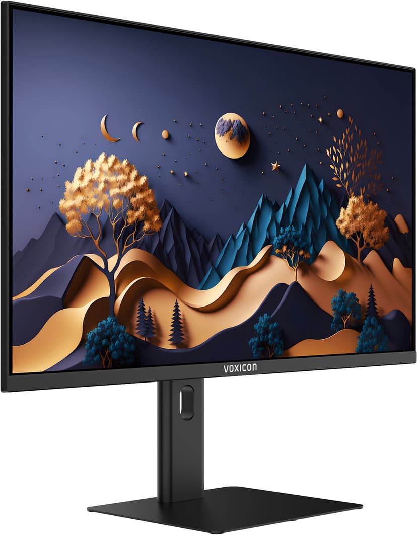 Voxicon D32QO2F Ergonomisk skærm 32" 2560 × 1440pixels IPS 16:9 100Hz