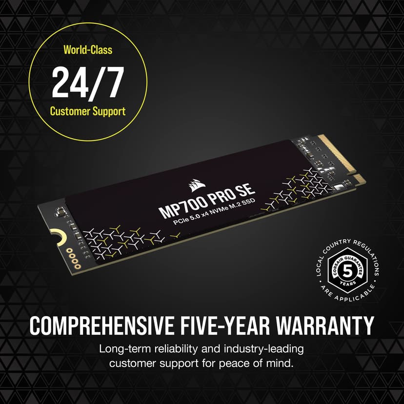 Corsair MP700 PRO SE 4TB M.2 PCIe 5.0