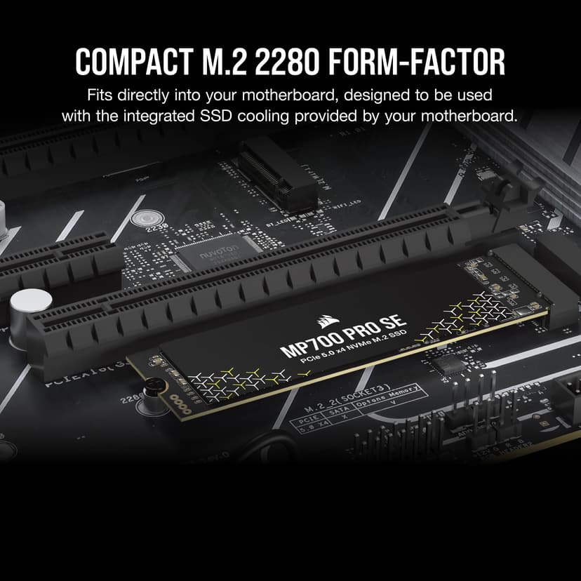 Corsair MP700 PRO SE 4TB M.2 PCIe 5.0