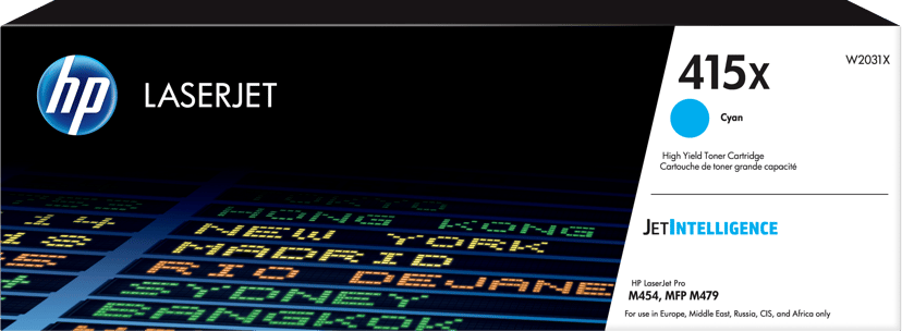 HP Toner Cyan 415X 6K - CLJ M479