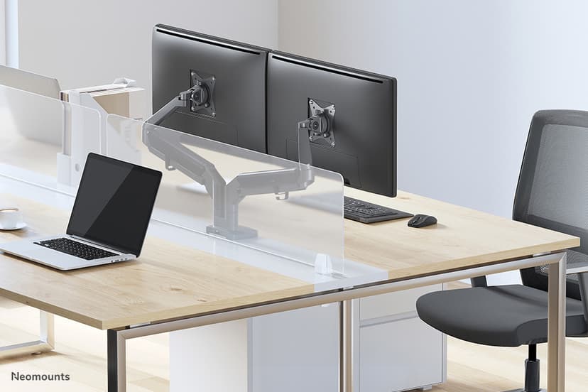 Neomounts DS70-810BL2 - Dual Monitorarm voor schermen tot 32" - Zwart