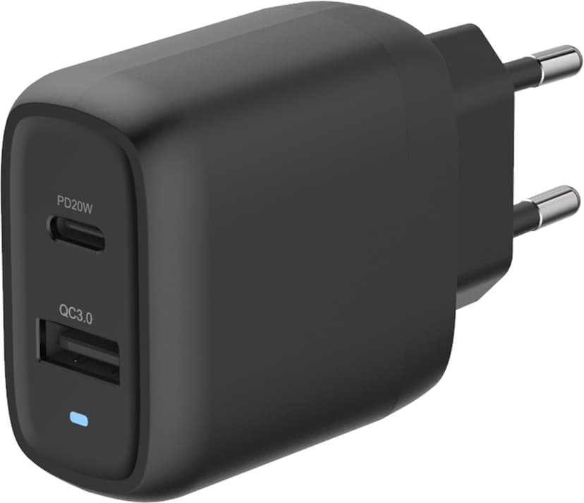 Cirafon Wall Charger 20W PD/QC 3.0 Zwart