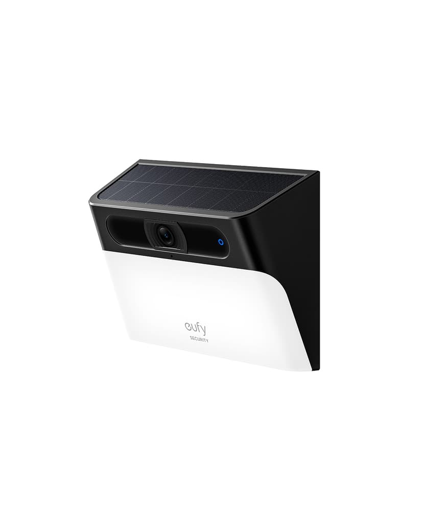 Eufy S120 IP-Beveiligingscamera Zonnepaneel Met Licht Voor Buiten 2K Muur