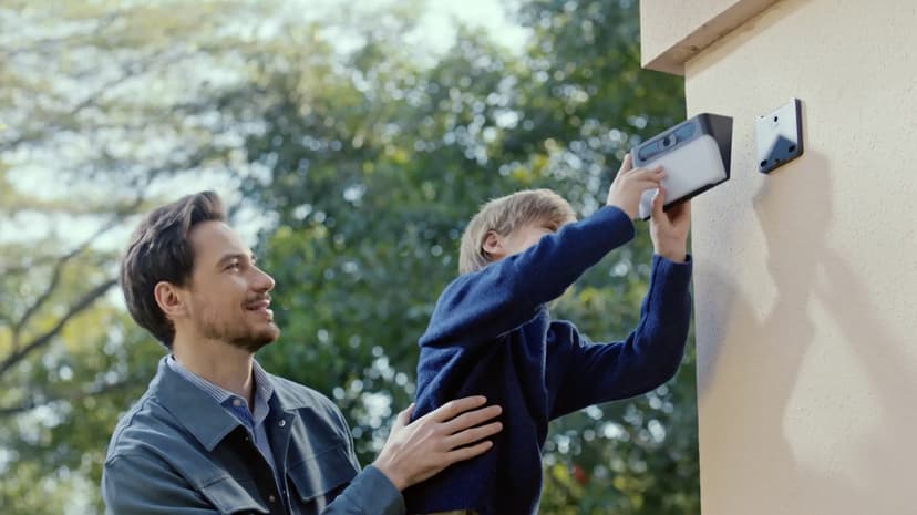 Eufy S120 IP-Säkerhetskamera Sollcell Med Belysning Utomhus 2K Vägg