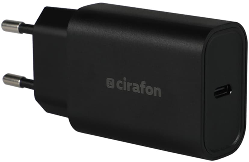 Cirafon Snabbladdare 30W PD3.0 USB-C Svart