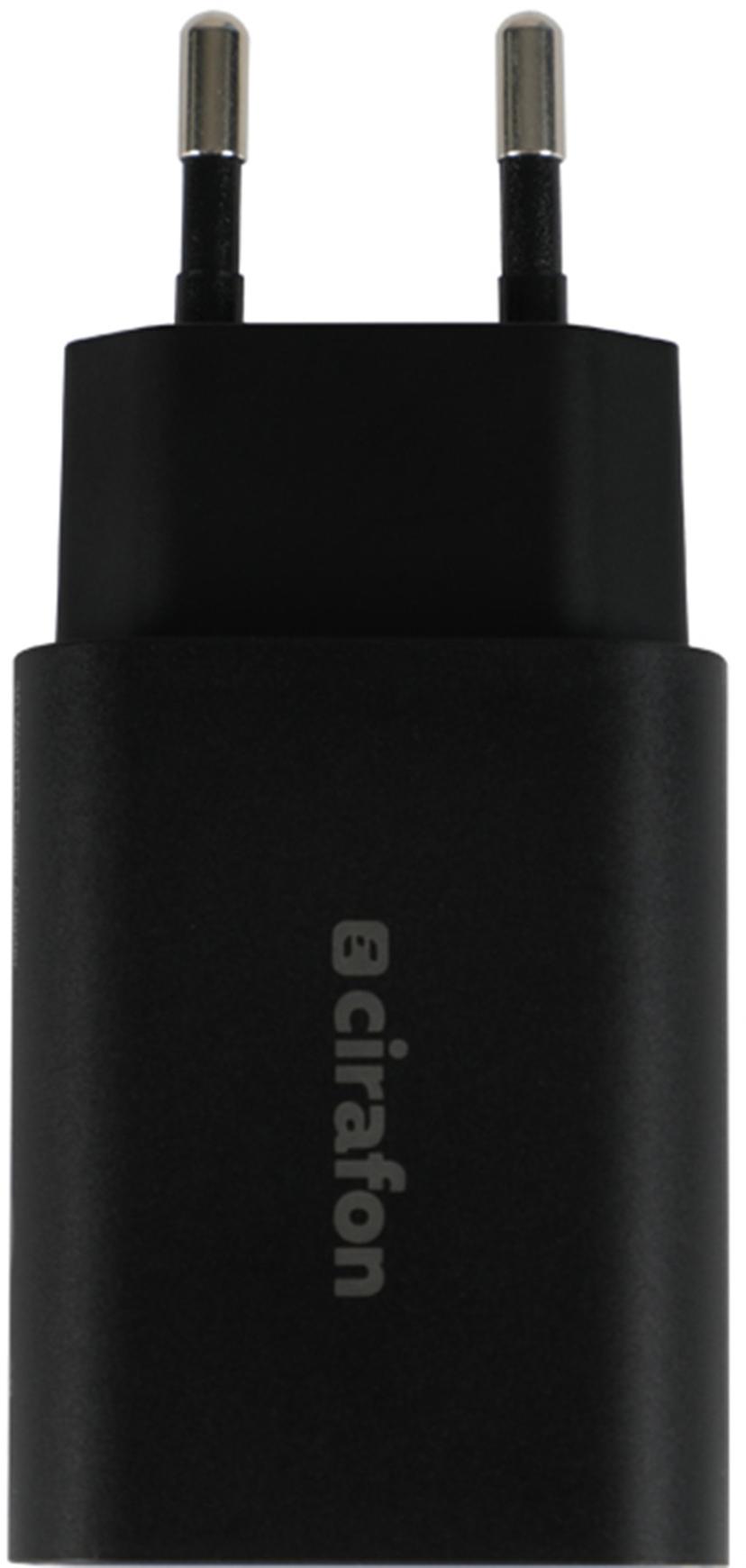 Cirafon Snabbladdare 30W PD3.0 USB-C Svart
