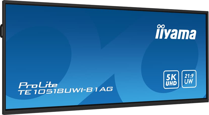 iiyama TE10518UWI-B1AG beeldkrant Digitaal A-kaart 2,67 m (105") LED Wifi 450 cd/m² 5K Ultra HD Zwart Touchscreen Type processor Android 24/7 105" VA 450cd/m² 5120 × 2160pixels