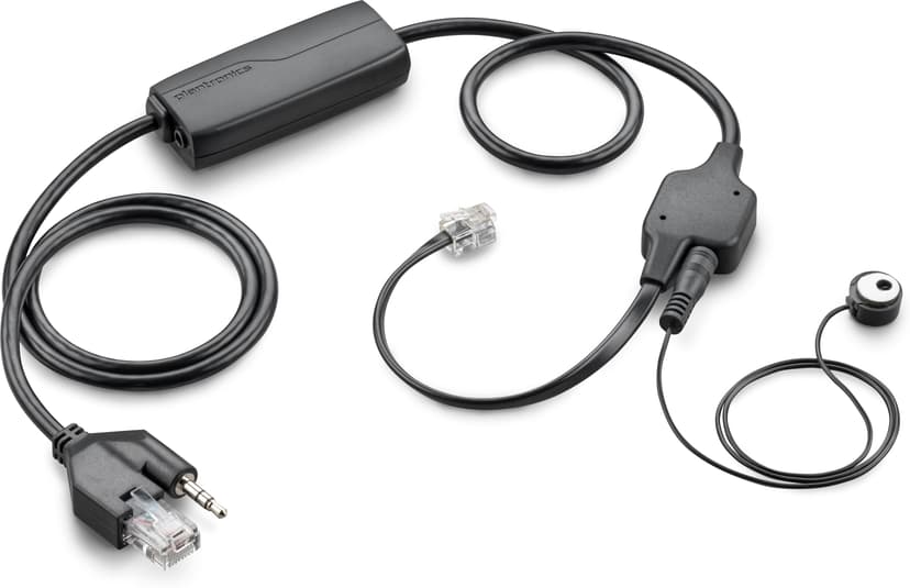 Poly EHS APV-63 Svart Kabel