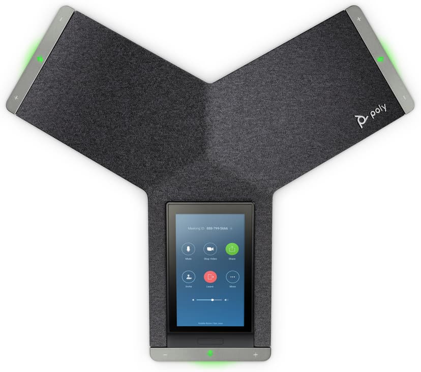 HP Poly Trio C60 IP-mødetelefon, fuld radio og PoE-aktiveret
