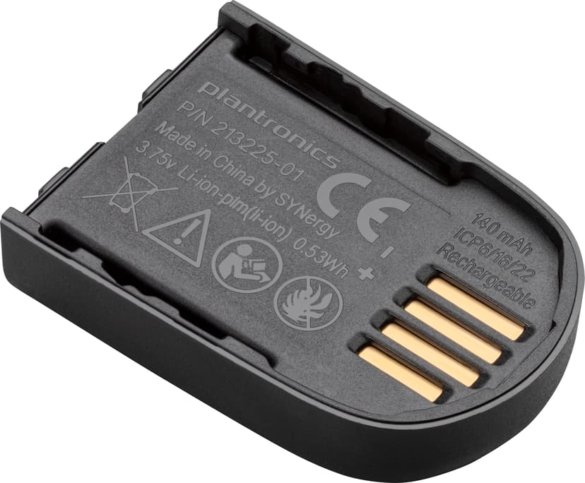 Poly Ersättningsbatteri till Savi 8210 med Verktyg Röd, Svart Batteri
