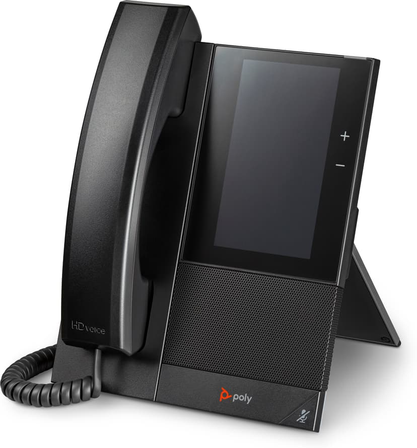 Poly CCX 500 Business Media Phone för Microsoft Teams och PoE-aktiverad