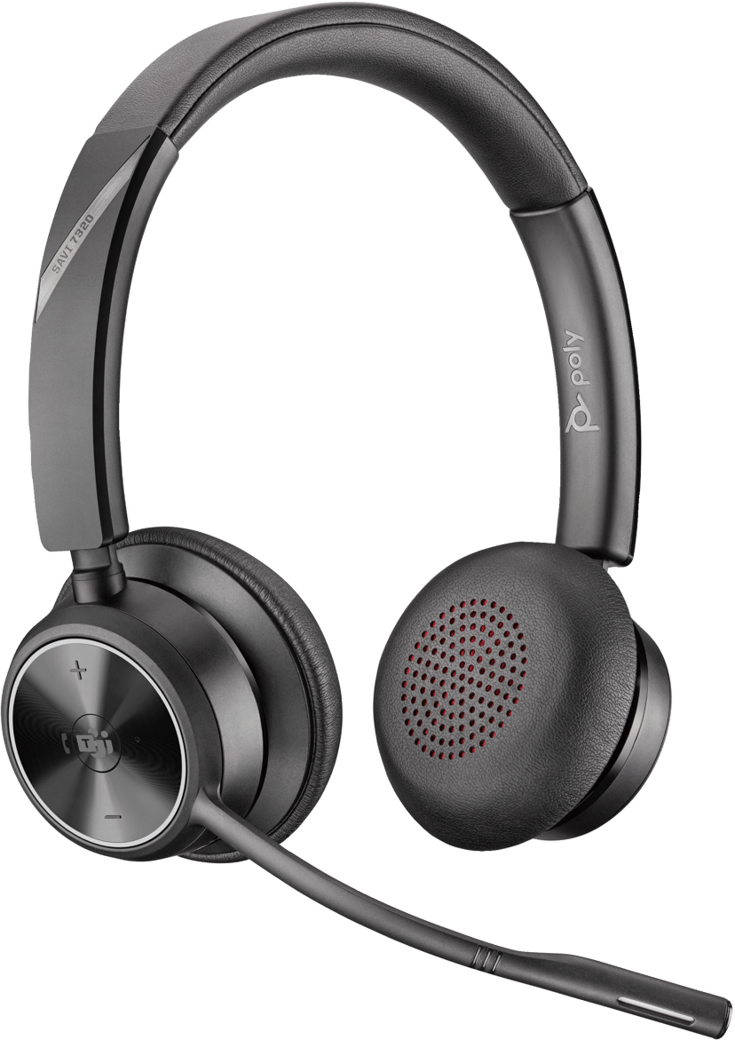 HP Poly Savi 7320 Office DECT Musta