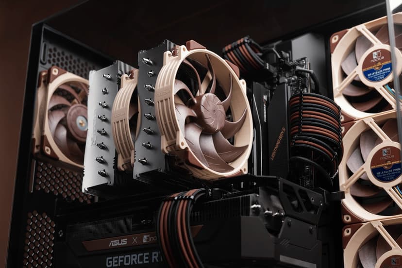 Noctua NF-A14X25R G2 PWM SX2 PP 140MM Vifte Brun