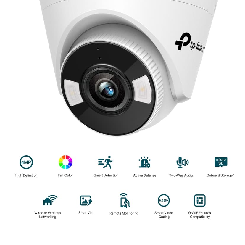 TP-Link Vigi Starter Kit (2x C440 cameras + NVR1004H recorder)