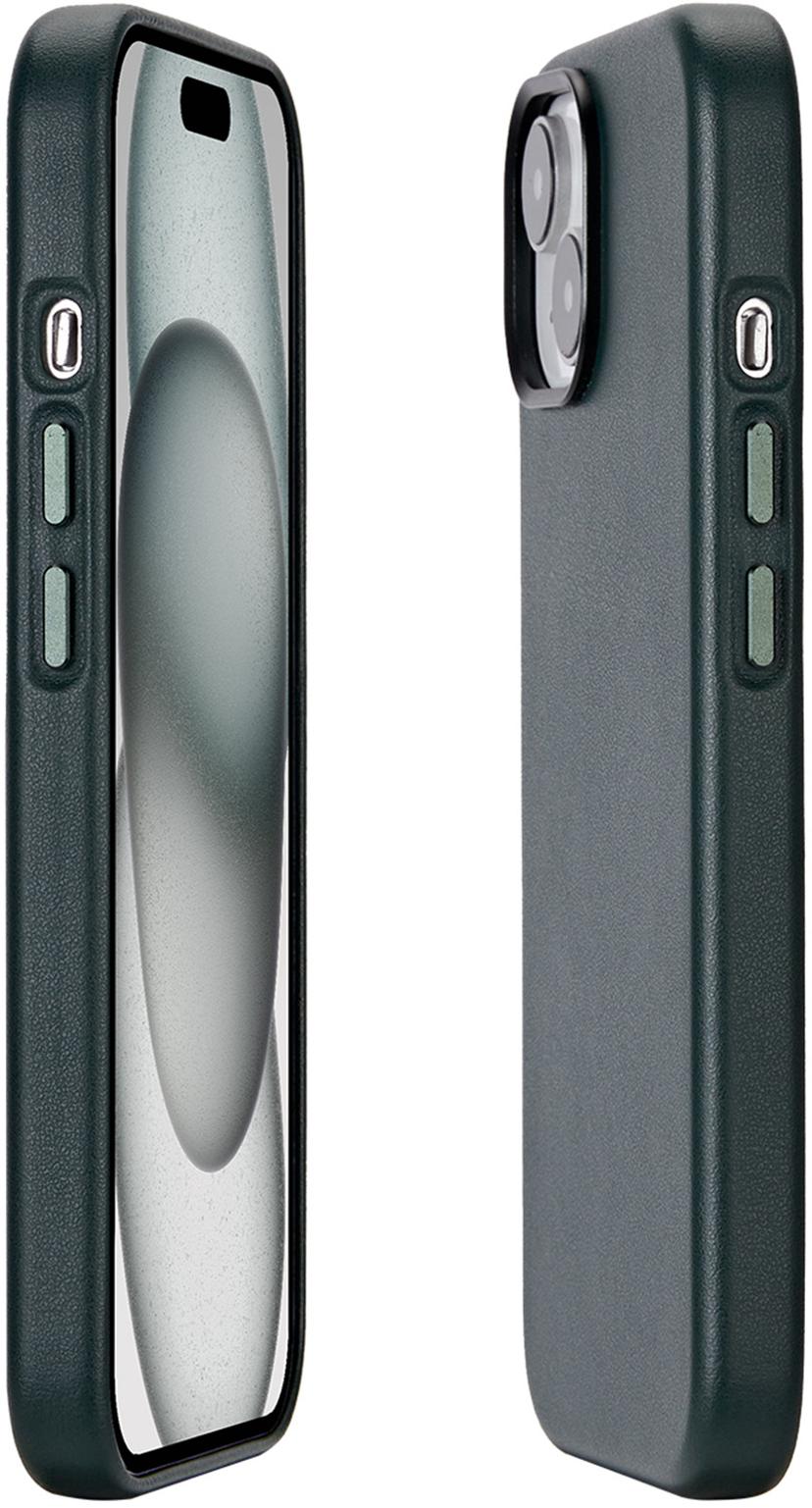 Cirafon Recycled Pu Leather Magsafe iPhone 15 Vihreä