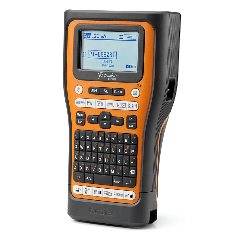 Brother P-Touch PT-E560BTSP + 4 Tejper + Transportväska