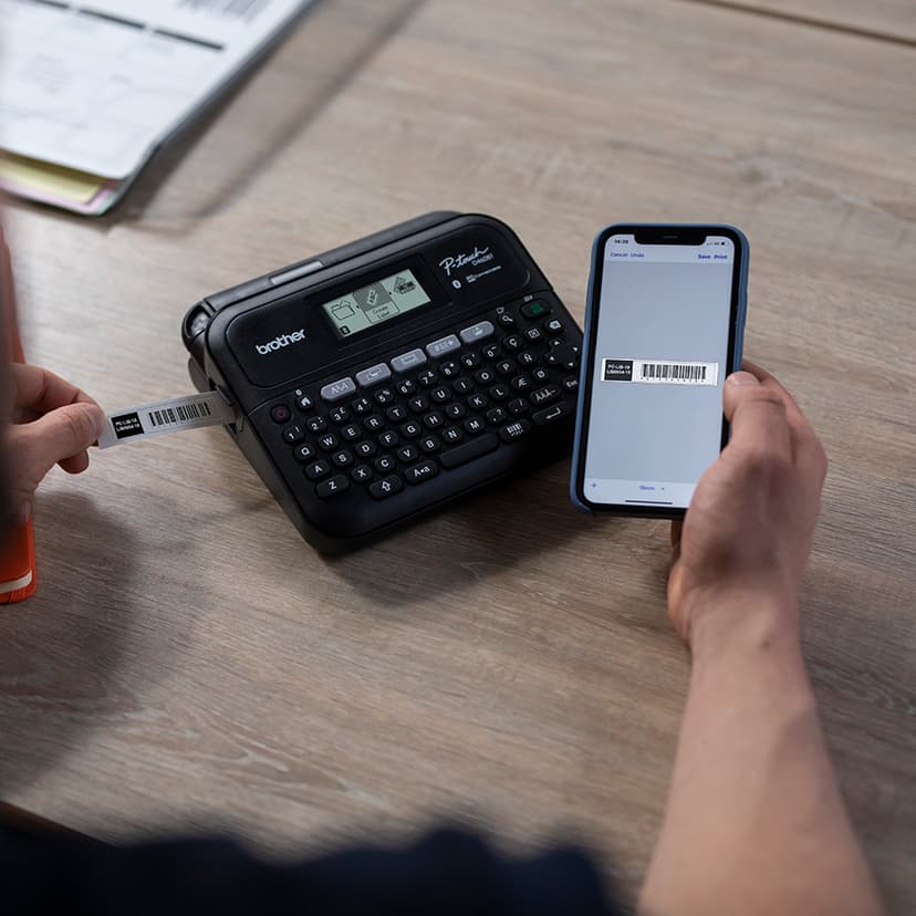 Brother P-Touch PT-D460BTVP USB/Bluetooth With Carry Case & AC-Adapter