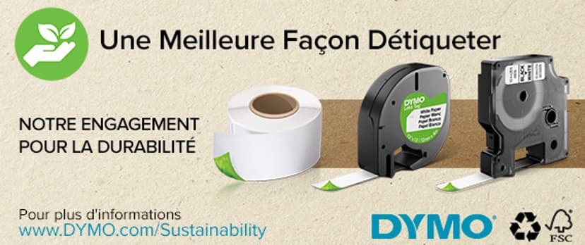 Dymo Etiketten Naam Label 89 x 41mm Verwijderbaar - LabelWriter