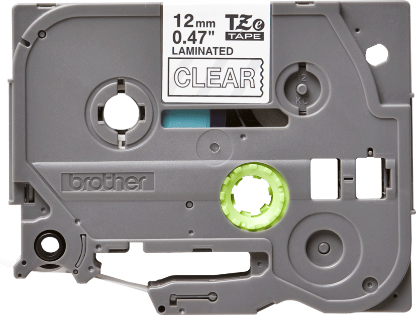 Brother Tape 12mm TZe-135 Vit/Transparent