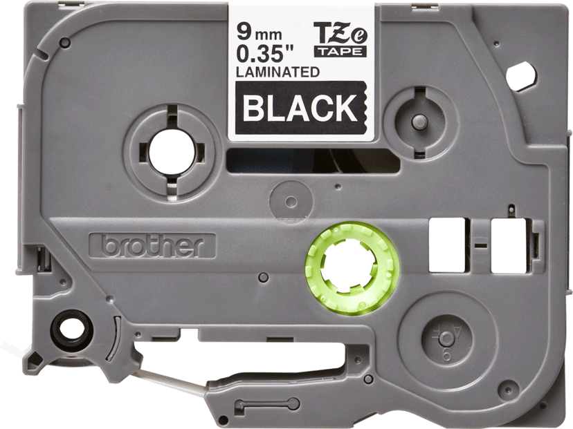 Brother Tape 9mm TZe-325 Vit/Svart