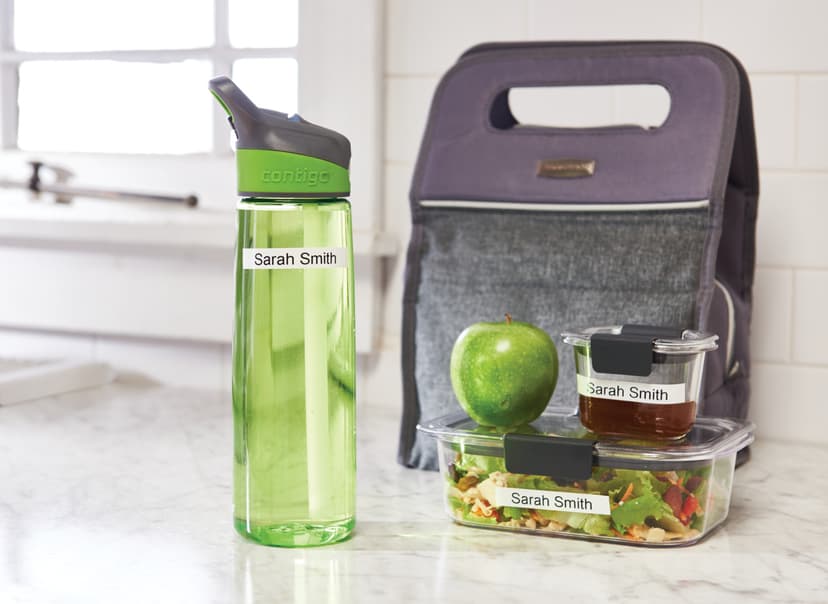 Dymo Tape D1 19mm Musta/Valkoinen Joustava