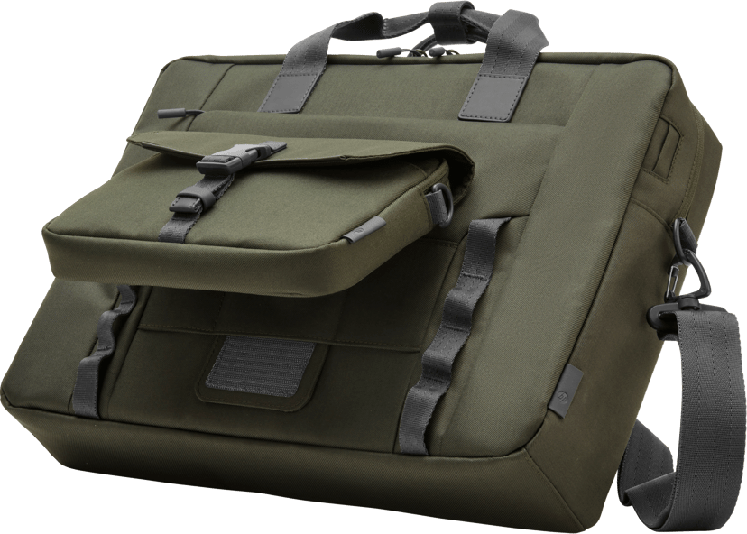 HP 15 6 inch modulaire laptoptas 15.6 Polyester Grijs Groen 9J497AA Dustinhome
