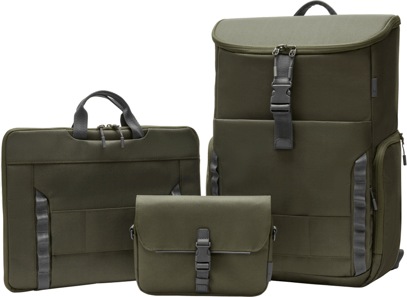 HP Modular Laptop Backpack 15.6" 15.6" Polyester Grå, Grønn