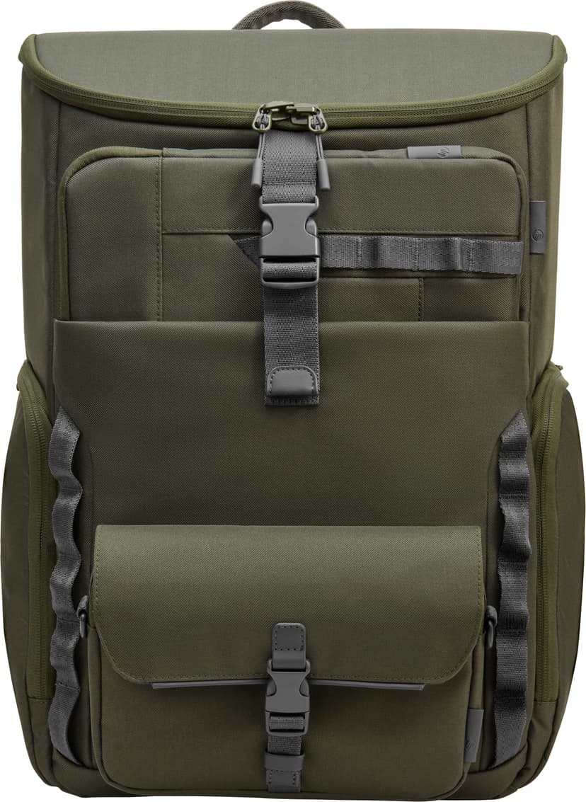 HP Modular Laptop Backpack 15.6" 15.6" Polyester Grå, Grønn