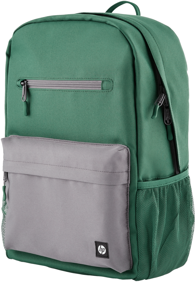 HP Campus Backpack, groen 15.6" Grijs, Groen