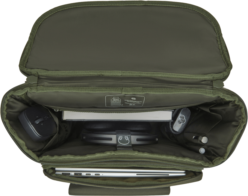 HP Modular Laptop Backpack 15.6" 15.6" Polyester Grå, Grønn