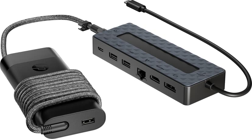 HP Universal USB-C-hubb och -laddare för bärbar dator
