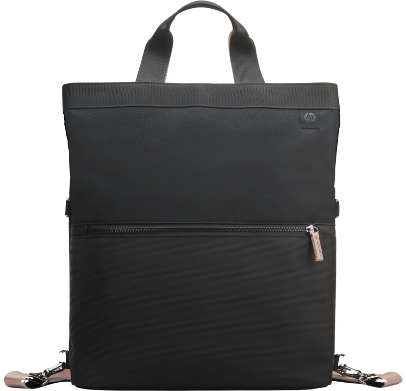 HP Conv Laptop Backpack/tote 14" 14.1" Polyester Zwart
