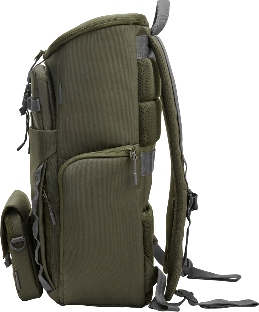 HP Modular Laptop Backpack 15.6" 15.6" Polyester Grå, Grønn