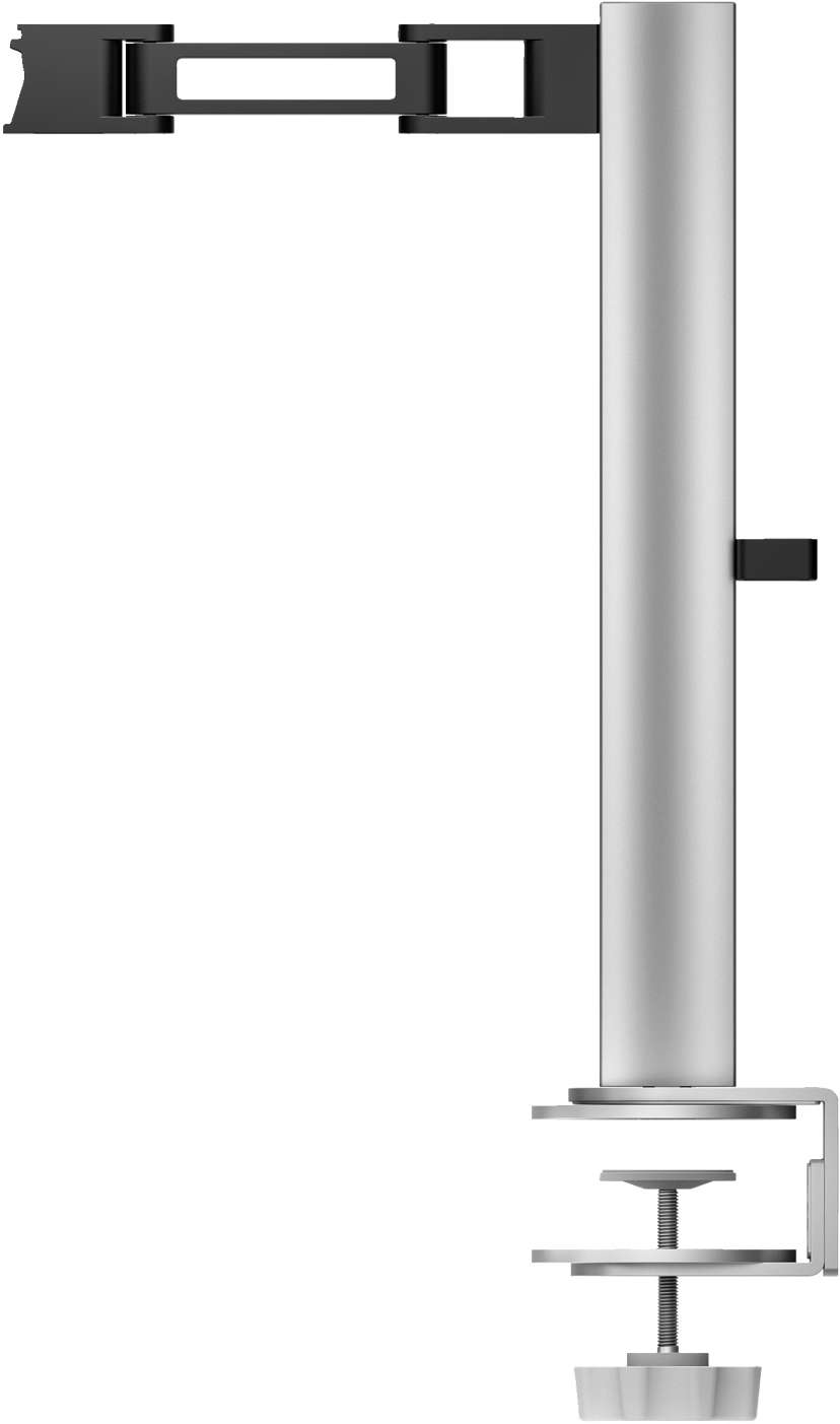 HP 762U0AA fäste och ställ till bildskärm 80 cm (31.5") Svart, Silver Bord