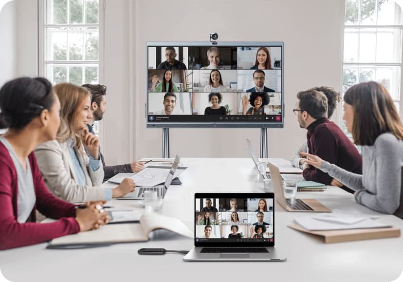 Yealink MeetingBoard 65"/MB65-A001 Hvid 65" 3840 × 2160pixels
