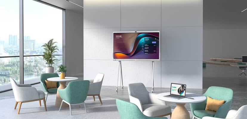 Yealink MeetingBoard 65"/MB65-A001 Vit 65" 3840 x 2160pixels