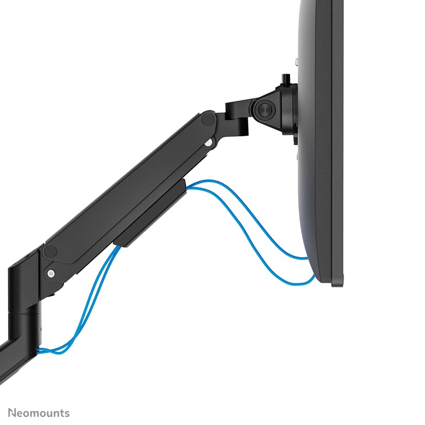 Neomounts NEXT Slim - DS70-250BL2 - Desk Monitorarm voor 2 schermen tot 32" - Zwart