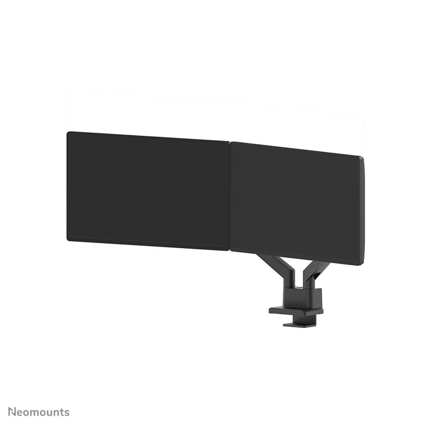 Neomounts NEXT Slim - DS70-250BL2 - Desk Monitorarm voor 2 schermen tot 32" - Zwart