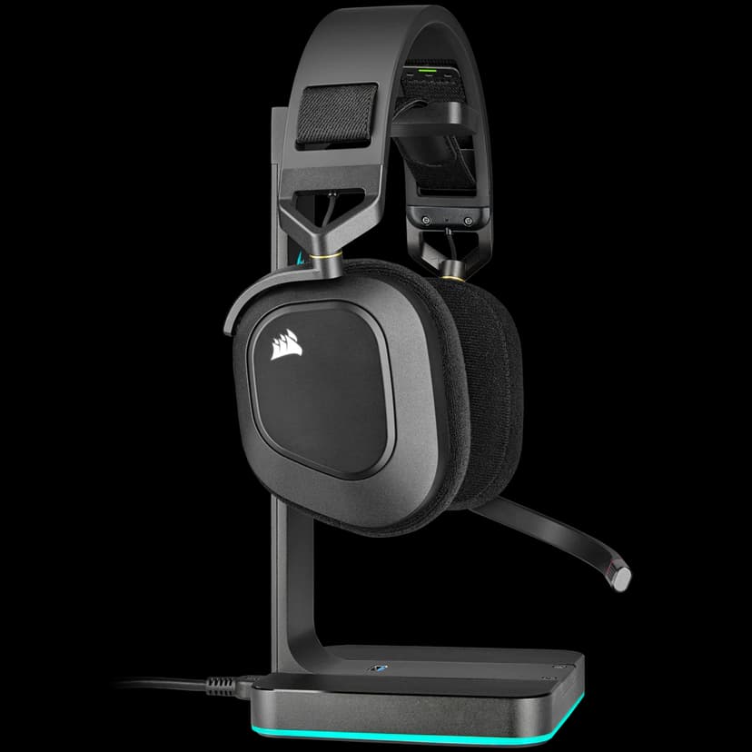 Corsair HS80 RGB Wireless Headset Musta