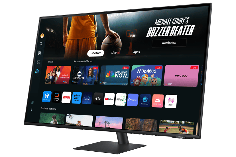 Samsung Smart Monitor M7 M70D 43" 3840 x 2160pixels VA 16:9 60Hz