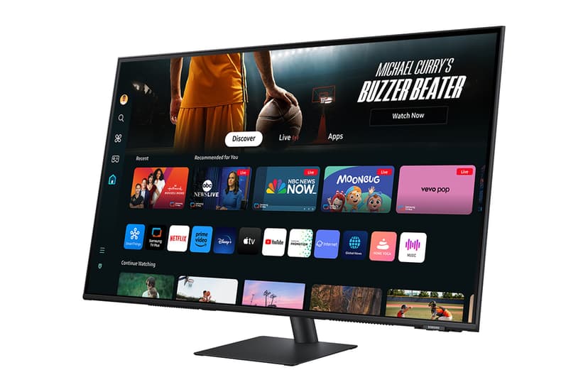 Samsung Smart Monitor M7 M70D - (Löytötuote luokka 2) 43" 3840 × 2160pixels VA 16:9 60Hz