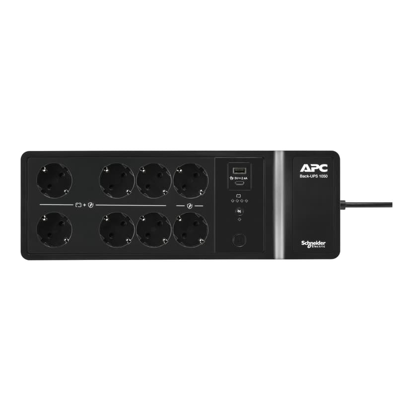 APC BE1050G2-GR strömskydd (UPS) Vänteläge (offline) 1,05 kVA 600 W