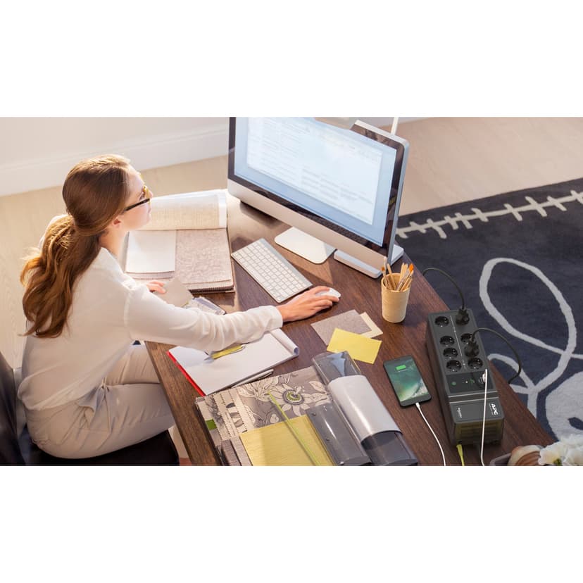 APC BE1050G2-GR strömskydd (UPS) Vänteläge (offline) 1,05 kVA 600 W