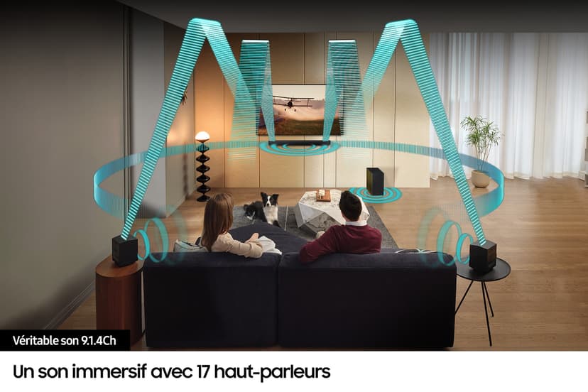 Samsung HW-Q935D 9.1.4 Soundbar - (Kuppvare klasse 2) Svart, Titan