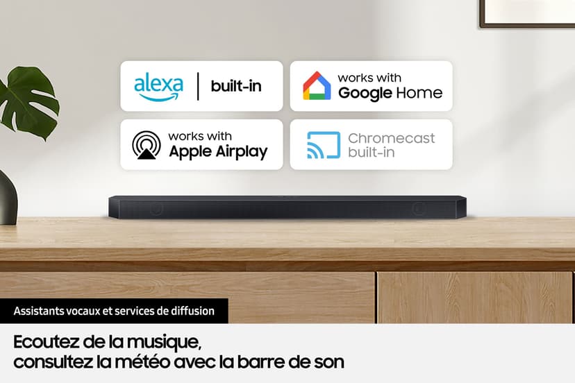 Samsung HW-Q935D 9.1.4 Soundbar - (Fyndvara klass 2) Svart, Titan