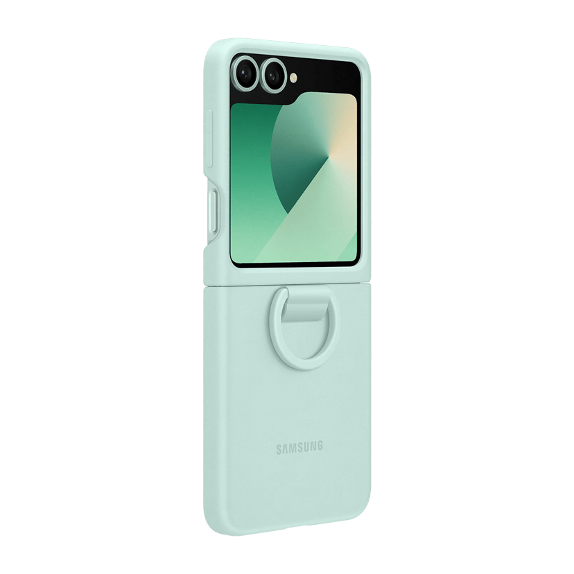 Samsung Silicone Case Samsung Galaxy Z Flip6 Mintfärgad